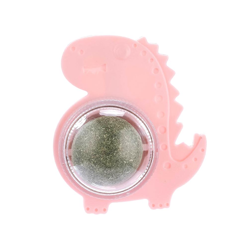 Dinosaur Cat Candy Licking Snacks Rotatable Cat Chewing Toy for Teeth Cleaning рожевий
Dinosaur Cat Candy Licking Snacks Rotatable Cat Chewing Toy for Teeth Cleaning рожевий