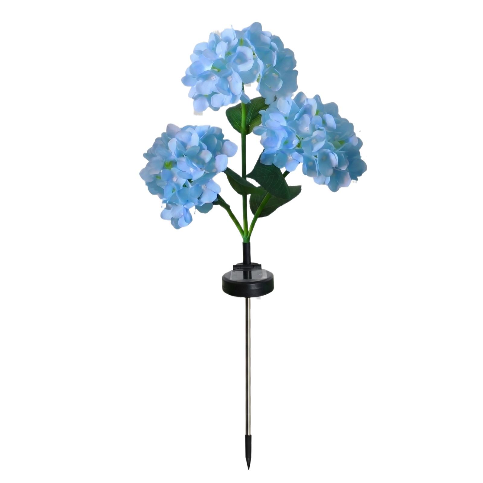 Solar Powered Artificial Hydrangea Garden Light Outdoor Decorative Flower Lamp with Stake for Yard Pathway Patio Lawn Decoration One Size
Solar Powered Artificial Hydrangea Garden Light Outdoor Decorative Flower Lamp with Stake for Yard Pathway Patio Lawn Decoration One Size