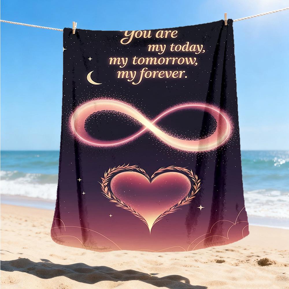 1pc Infinity Heart Outdoor Flannel Blanket Soft All Season Polyester Throw , Perfect for Picnics & Travel , Picnic Accessory 80x120cm
1pc Infinity Heart Outdoor Flannel Blanket Soft All Season Polyester Throw , Perfect for Picnics & Travel , Picnic Accessory 80x120cm
