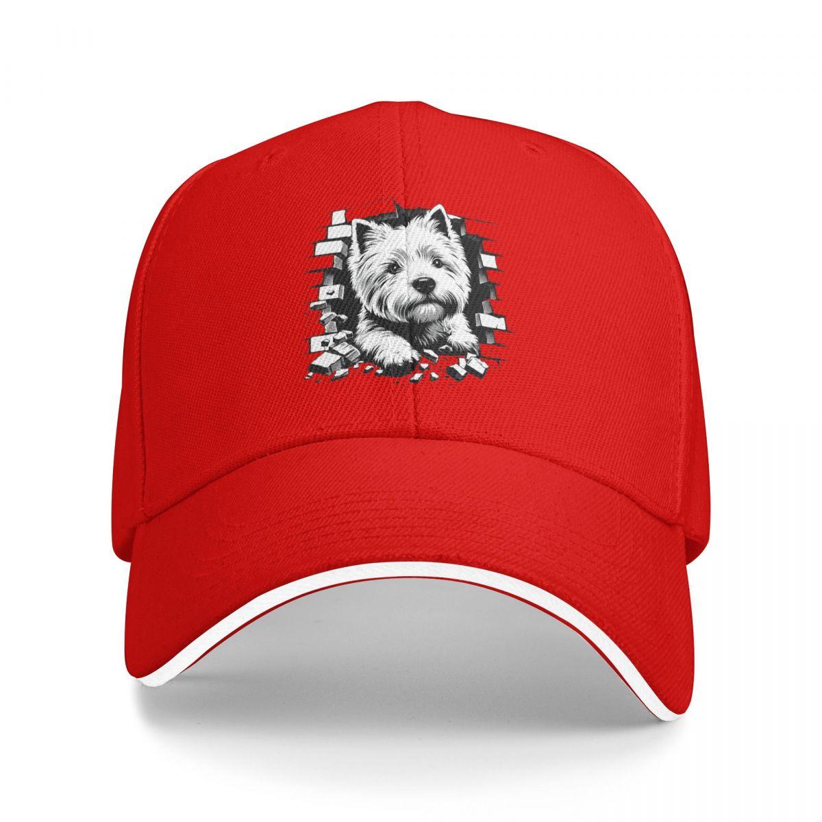 Peeking Dog West Highland White Terrier Baseball Caps Snapback Baseball Hats Breathable Casual Casquette Outdoor for Unisex One Size
Peeking Dog West Highland White Terrier Baseball Caps Snapback Baseball Hats Breathable Casual Casquette Outdoor for Unisex One Size