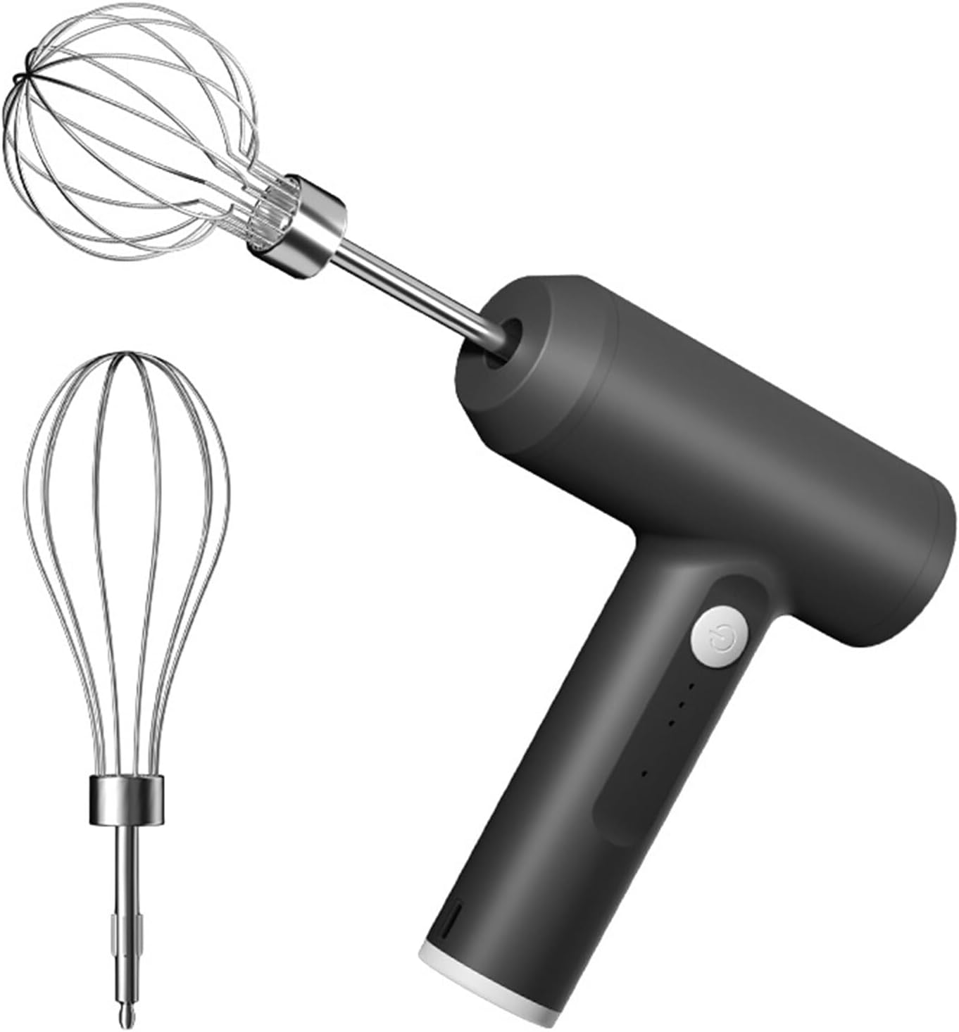 Cordless Hand Mixer Electric Whisk Handheld Electric Blender with 3 Speed Control USB Rechargable Portable Egg Beater чёрный
Cordless Hand Mixer Electric Whisk Handheld Electric Blender with 3 Speed Control USB Rechargable Portable Egg Beater чёрный