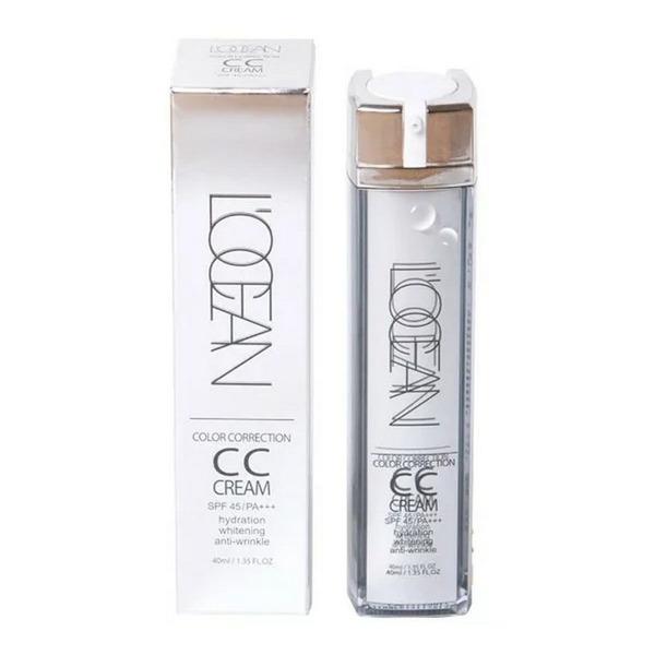 L`OCEAN Color Correction CC Cream 40 мл, Антивозрастной, Против морщин, Увлажняющий, Корейская косметика, Kbeauty, пробник
L`OCEAN Color Correction CC Cream 40 мл, Антивозрастной, Против морщин, Увлажняющий, Корейская косметика, Kbeauty, пробник