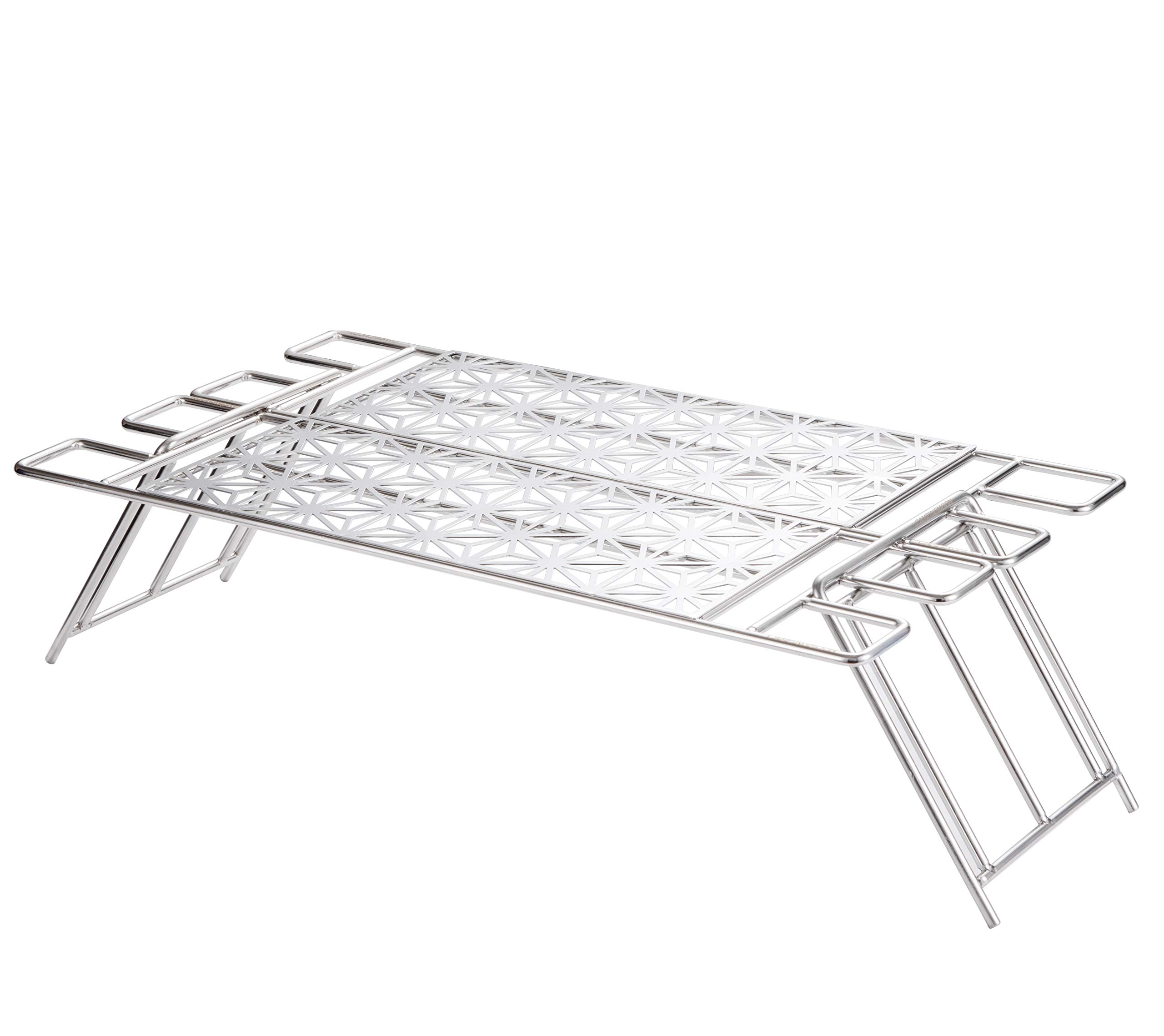 CAMPING MOON Стол для костра, Кофейный столик, Подставка для плиты, Набор из 2 решеток, с сумкой для хранения (MTG-TSCC)
CAMPING MOON Стол для костра, Кофейный столик, Подставка для плиты, Набор из 2 решеток, с сумкой для хранения (MTG-TSCC)