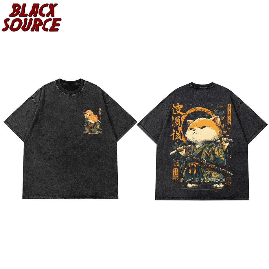 T HOU Mens Tshirt Top Quality Cotton Short Sleeve Cool Knife Cat Print Oneck Casual Loose Hip Hop For Men Summer S
T HOU Mens Tshirt Top Quality Cotton Short Sleeve Cool Knife Cat Print Oneck Casual Loose Hip Hop For Men Summer S