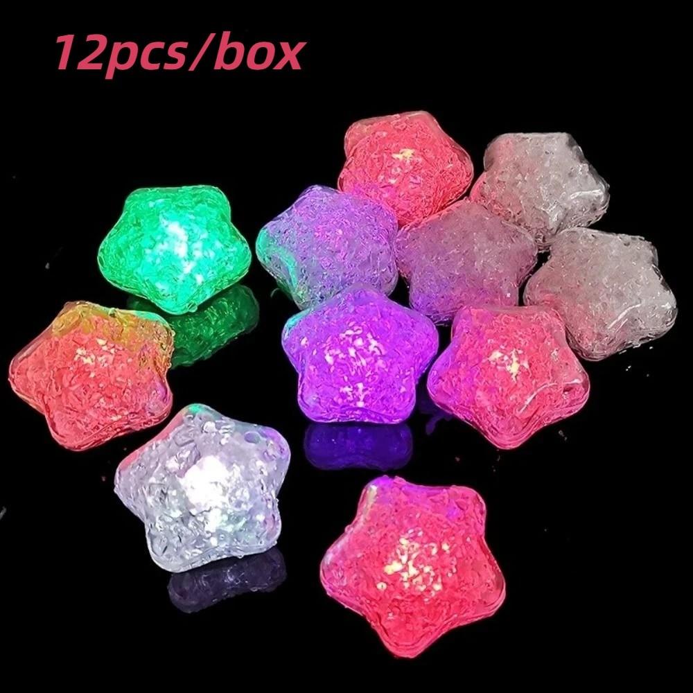 12pcs/box Water Induction Design Induction LED Glowing Star Bath Toy Baby Bathtub Colorful slow flash
12pcs/box Water Induction Design Induction LED Glowing Star Bath Toy Baby Bathtub Colorful slow flash