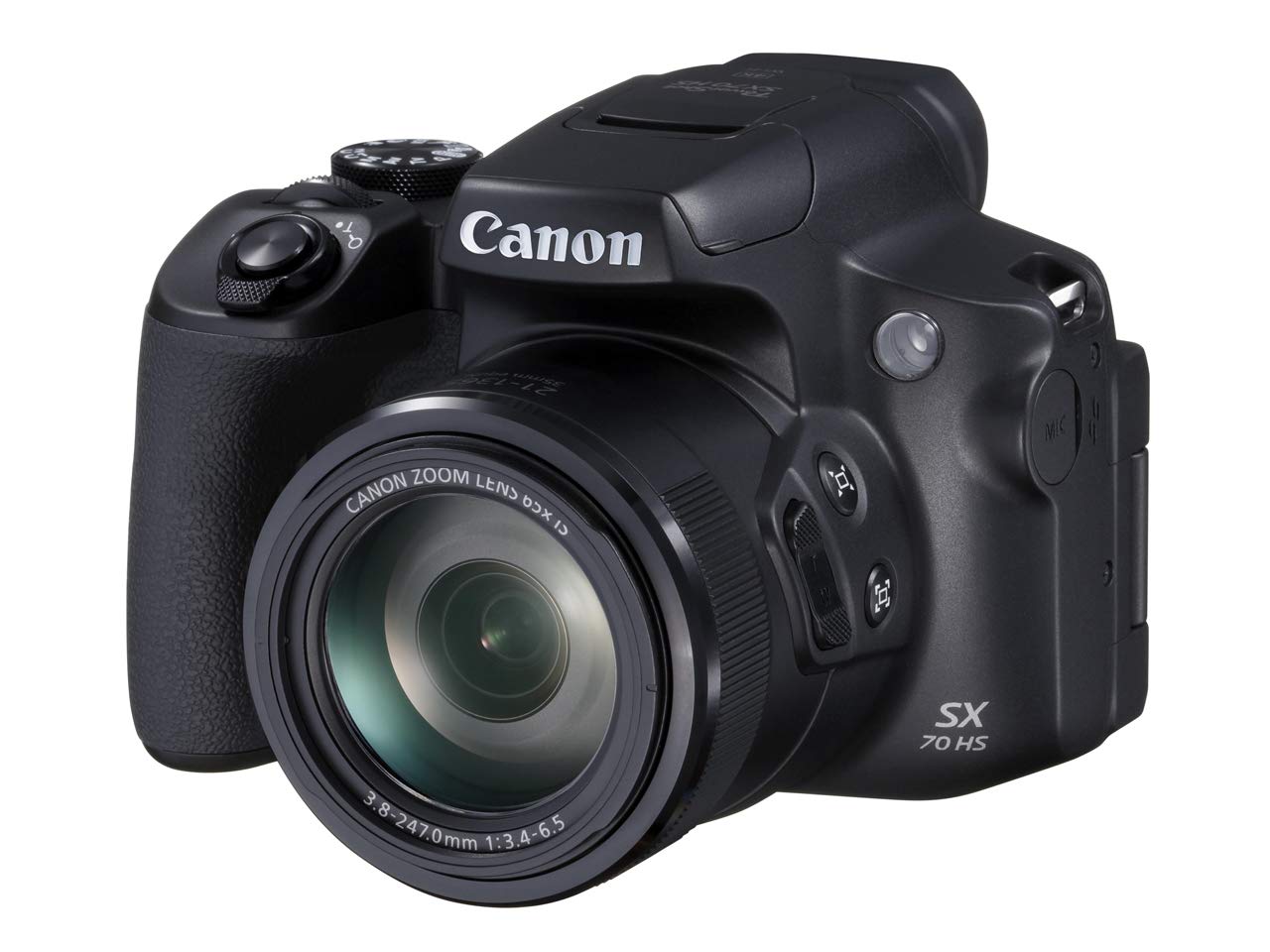 Компактна цифрова камера Canon PowerShot SX70 HS 65x Optical Compatible PSSX70HS Zoom/вбудований EVF/Wi-FI чорний
Компактна цифрова камера Canon PowerShot SX70 HS 65x Optical Compatible PSSX70HS Zoom/вбудований EVF/Wi-FI чорний