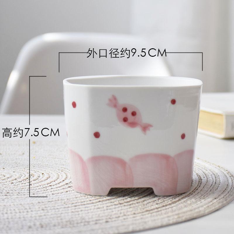 1pc Pink Girl Hand-painted Desktop Ceramic Square Succulent Flowerpot Desktop Ornaments, Home Decor Gifts
1pc Pink Girl Hand-painted Desktop Ceramic Square Succulent Flowerpot Desktop Ornaments, Home Decor Gifts