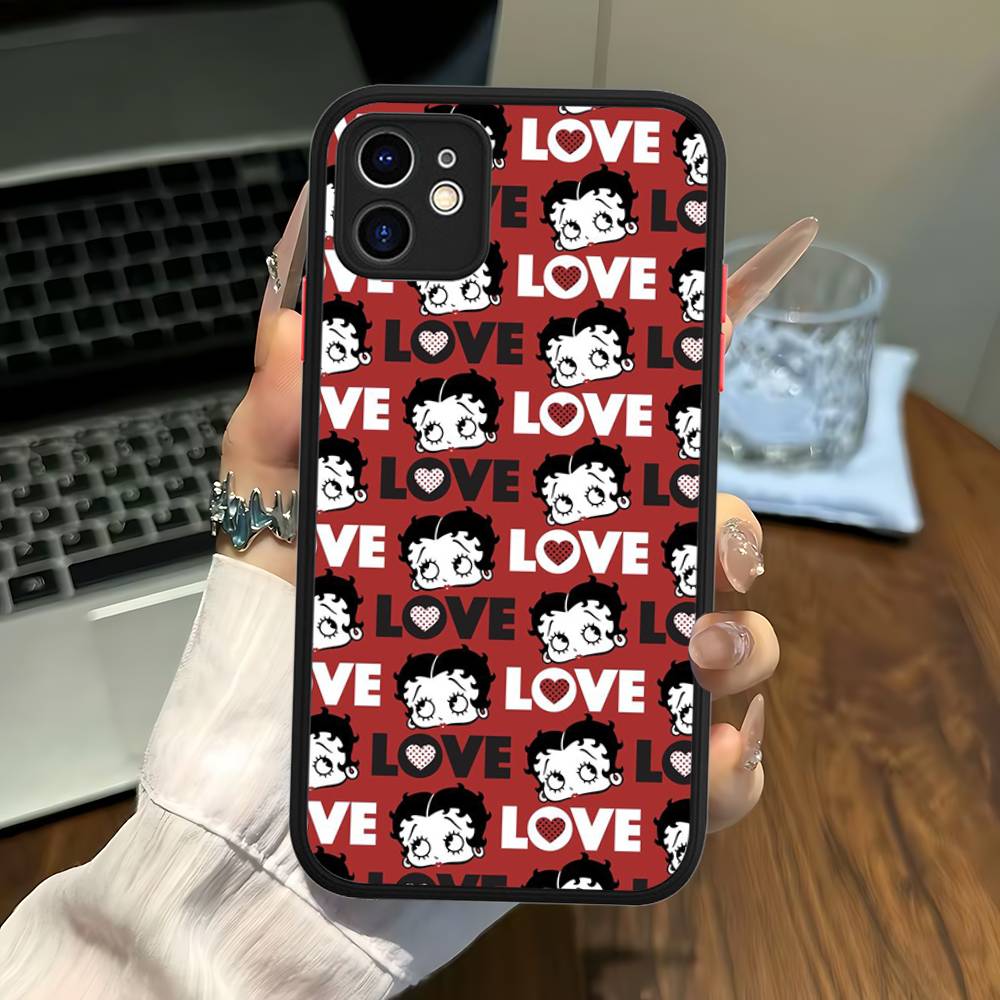 B-Betty-Cute-B-Boop Anime Phone Case For iPhone 16e 16 15 14 13 12 11 Pro Max X XS Max Plus Matte Clear iphone 14 plus
B-Betty-Cute-B-Boop Anime Phone Case For iPhone 16e 16 15 14 13 12 11 Pro Max X XS Max Plus Matte Clear iphone 14 plus