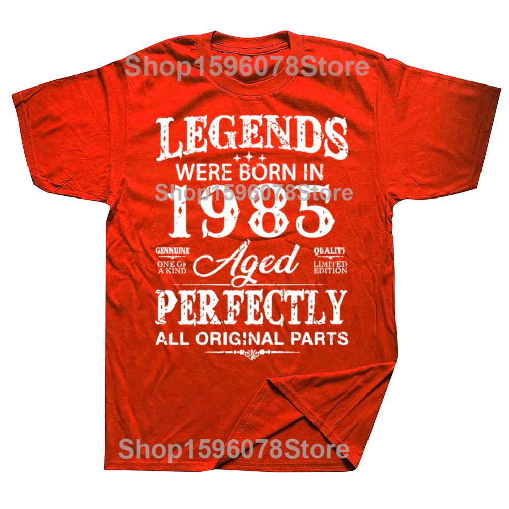 Funny Legend Born in 1985 Graphic Tshirts Men Womens Fashion Casual Tshirt 100 Cotton Loose Oversized 41 Years Old T Shirt S
Funny Legend Born in 1985 Graphic Tshirts Men Womens Fashion Casual Tshirt 100 Cotton Loose Oversized 41 Years Old T Shirt S