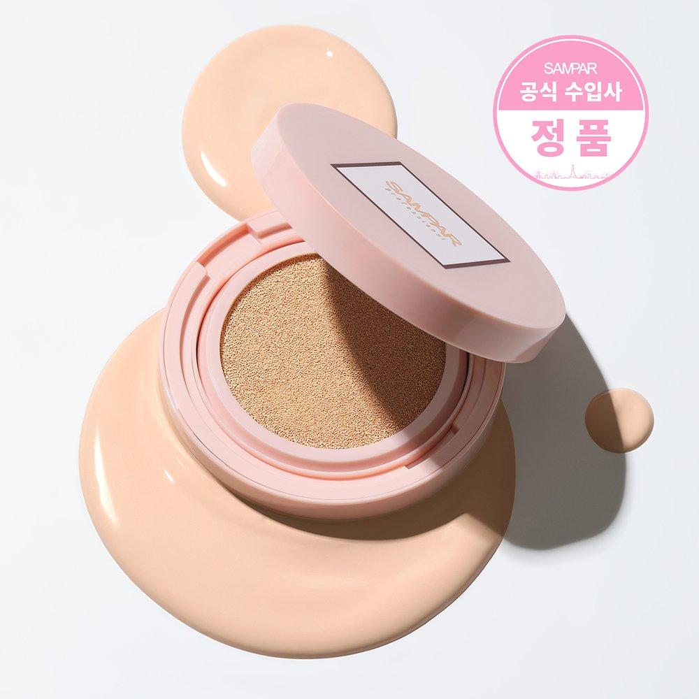 SAMPAR Perfect Glow Tension Cushion Foundation (1 основной продукт + 2 сменных картриджа) 15g No. 21
SAMPAR Perfect Glow Tension Cushion Foundation (1 основной продукт + 2 сменных картриджа) 15g No. 21