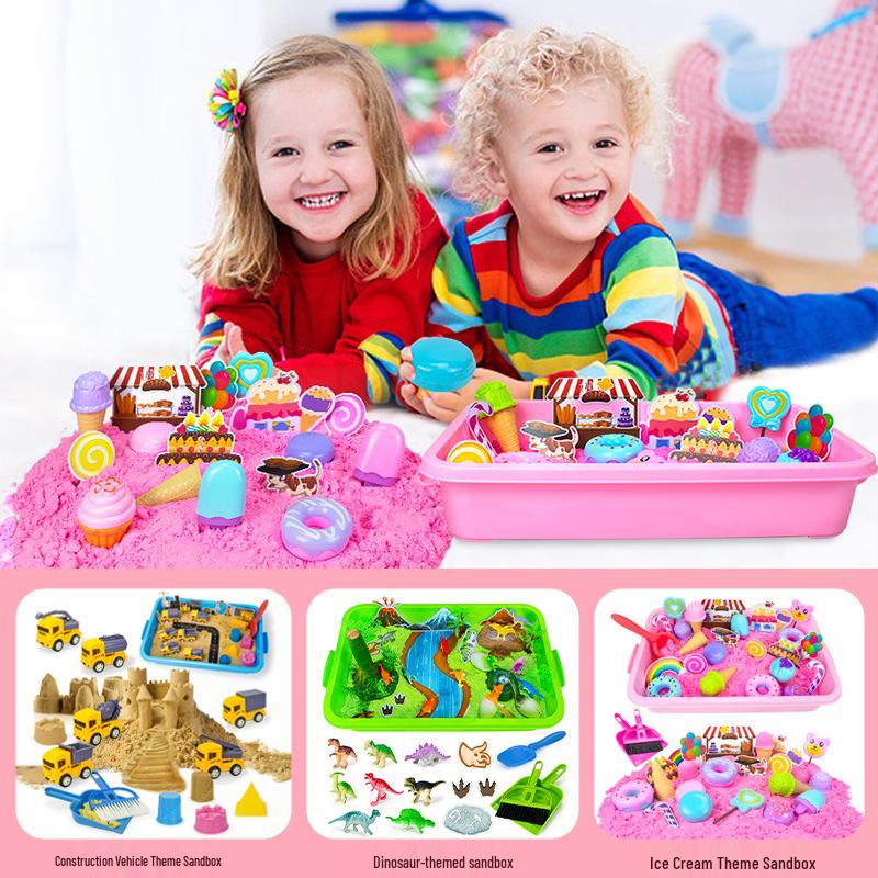 Unicorn Castle & Dinosaur Magic Sand Play Set
Unicorn Castle & Dinosaur Magic Sand Play Set