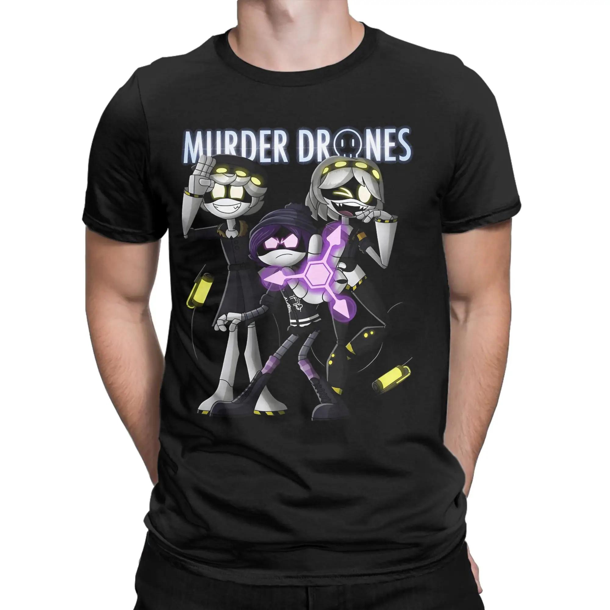 Murder Drones N and Uzi T-Shirts for Men Vintage Pure Cotton Tee Shirt Round Collar Short Sleeve T Shirt Big Size Clothing S чёрный
Murder Drones N and Uzi T-Shirts for Men Vintage Pure Cotton Tee Shirt Round Collar Short Sleeve T Shirt Big Size Clothing S чёрный