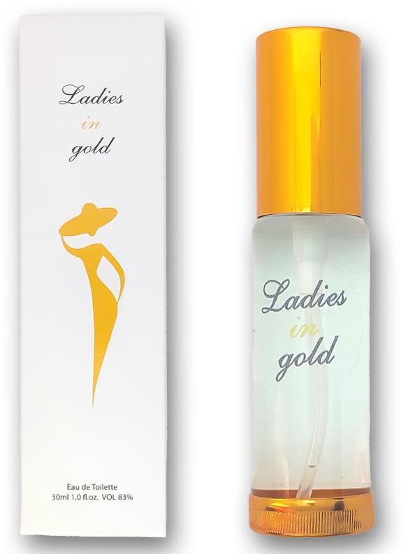 Жіноча туалетна вода Ladies in gold 30 ml
Жіноча туалетна вода Ladies in gold 30 ml