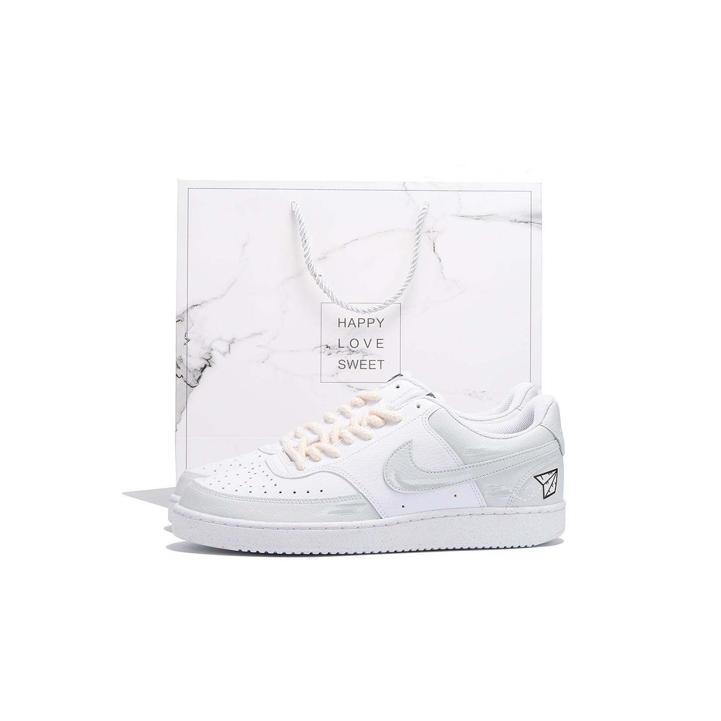 Nike Court Vision 1 Coverage Slip Resistant Low top Skateboard Shoes Men s Gray White DH2987-101(Team59-SBOX) 40.5
Nike Court Vision 1 Coverage Slip Resistant Low top Skateboard Shoes Men s Gray White DH2987-101(Team59-SBOX) 40.5