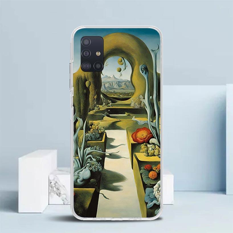 Salvador Dali Art Soft Cover for Samsung Galaxy A12 A22 A32 A52 A72 A02S Phone Case Note 20 Ultra 10 S10 Plus A51 A71 A50S A20S Samsung A51 4G
Salvador Dali Art Soft Cover for Samsung Galaxy A12 A22 A32 A52 A72 A02S Phone Case Note 20 Ultra 10 S10 Plus A51 A71 A50S A20S Samsung A51 4G