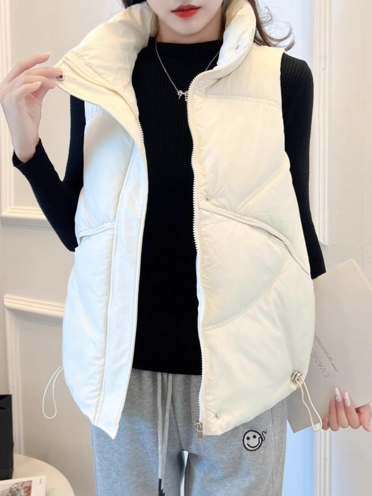 FASHION vest 2024 new women s short black glossy down cotton vest women s outdoor trendy M
FASHION vest 2024 new women s short black glossy down cotton vest women s outdoor trendy M