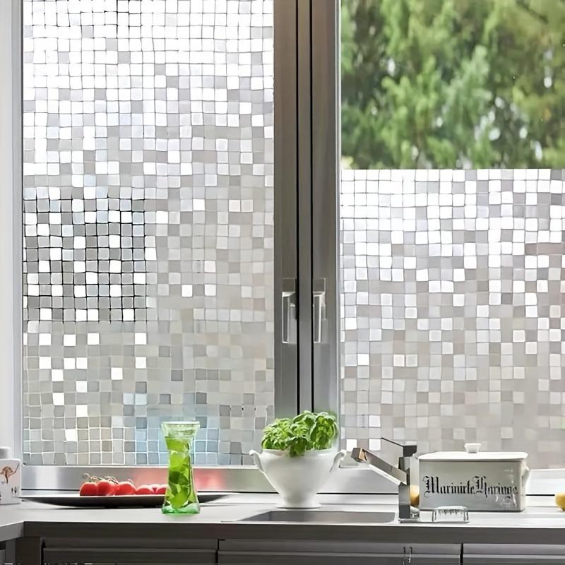 1Roll 17.7×196.9in Mosaic Glass Window Film - Privacy & Decor, Electrostatic Adhesive for Home 45*400cm
1Roll 17.7×196.9in Mosaic Glass Window Film - Privacy & Decor, Electrostatic Adhesive for Home 45*400cm