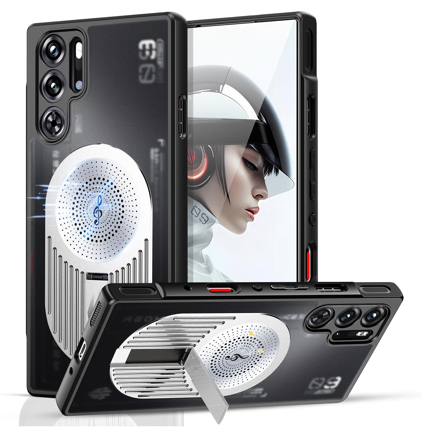 For ZTE nubia Red Magic 9S Pro+ 5G/9S Pro 5G/9 Pro+ 5G/9 Pro 5G Magnetic Case Heat Dissipation Kickstand Silicone+PC Cover Silver
For ZTE nubia Red Magic 9S Pro+ 5G/9S Pro 5G/9 Pro+ 5G/9 Pro 5G Magnetic Case Heat Dissipation Kickstand Silicone+PC Cover Silver