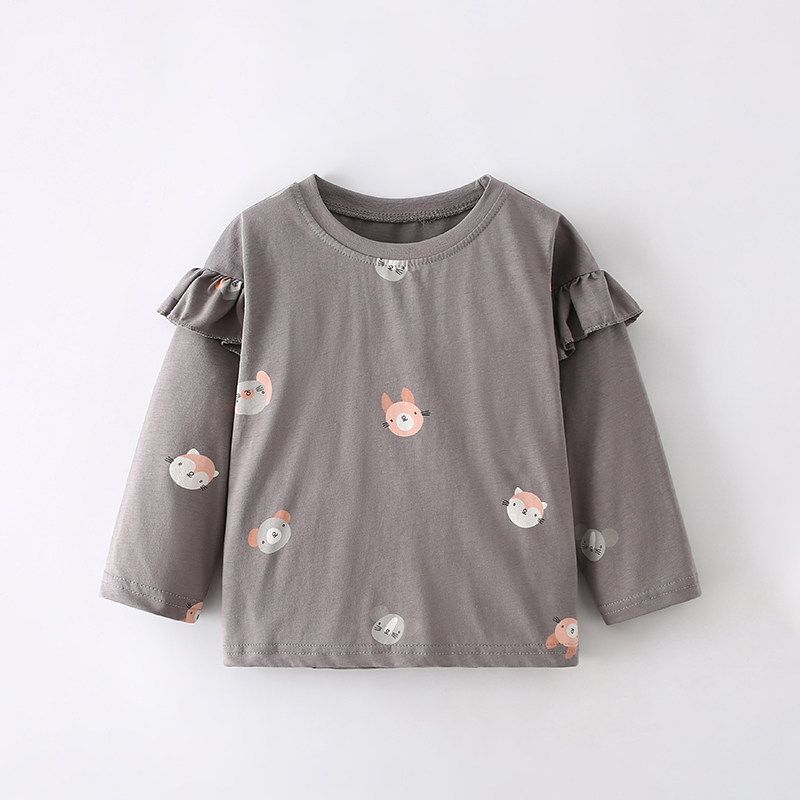 Girls Long-Sleeved T-Shirt, Pure Cotton, Stylish and Cute Printed Kidsren s Spring & Fall Tops, Little Girls Round Neck Baby Kidsren s Clothing 9615 150
Girls Long-Sleeved T-Shirt, Pure Cotton, Stylish and Cute Printed Kidsren s Spring & Fall Tops, Little Girls Round Neck Baby Kidsren s Clothing 9615 150
