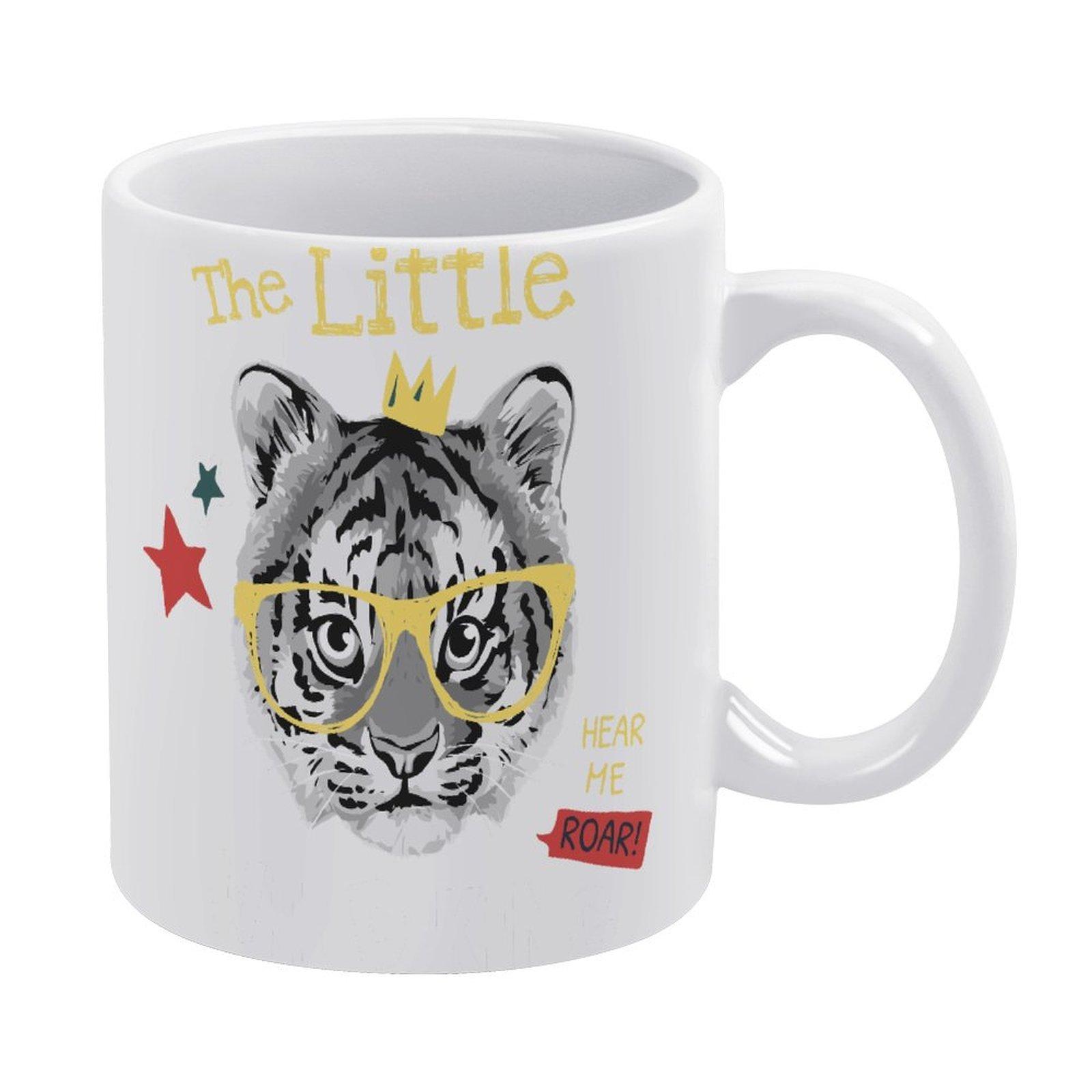 1Pack 11oz White Ceramic Mug With Dual-Sided Printed Pattern Strong Coffee Cup Suitable For Home Office Gift Use білий
1Pack 11oz White Ceramic Mug With Dual-Sided Printed Pattern Strong Coffee Cup Suitable For Home Office Gift Use білий