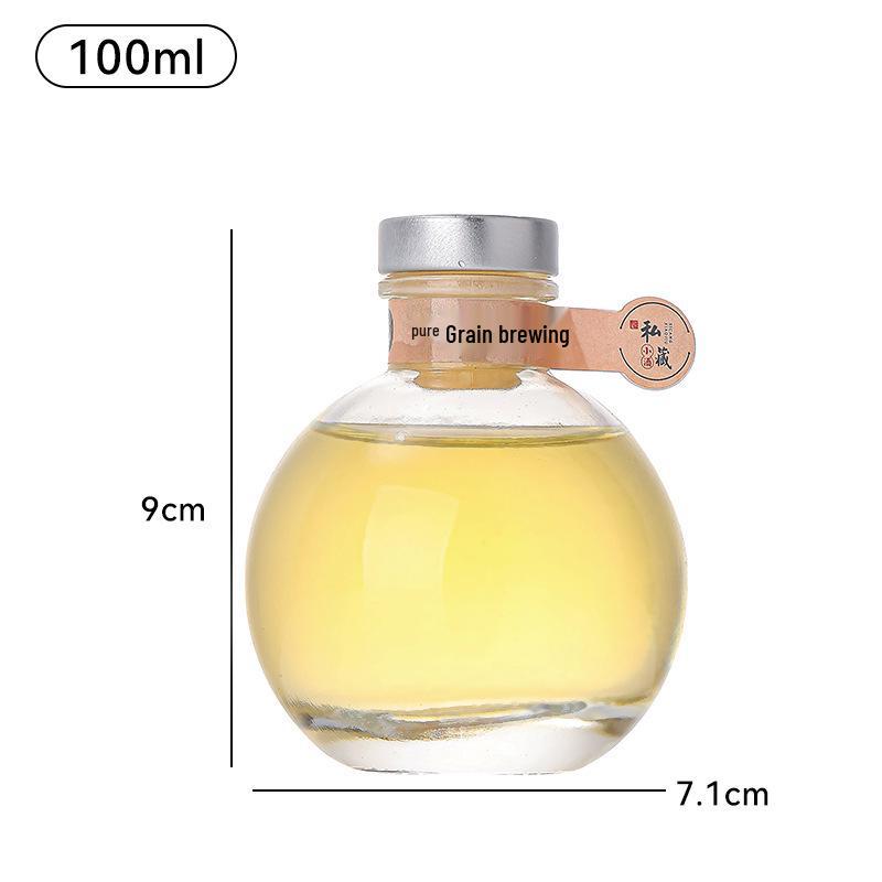 Elegant Glass Wine Bottle: Transparent, Sealed, Ideal for Homemade Fruit Wine or Decanting Foreign Liquor, Perfect as a Souvenir.
Elegant Glass Wine Bottle: Transparent, Sealed, Ideal for Homemade Fruit Wine or Decanting Foreign Liquor, Perfect as a Souvenir.
