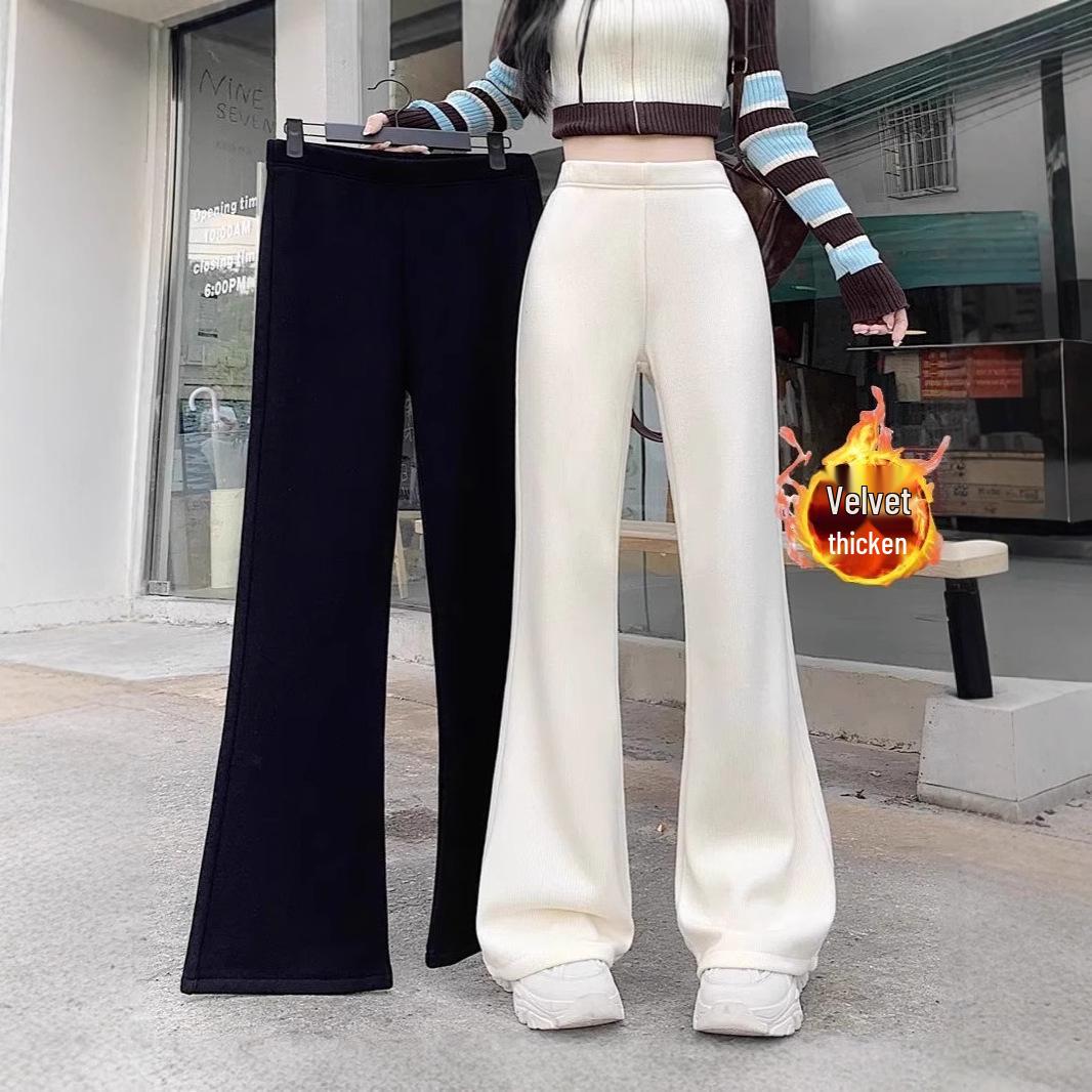 Women s High-Waisted Fleece-Lined Corduroy Wide-Leg Pants, Autumn/Winter 2024 Collection. L
Women s High-Waisted Fleece-Lined Corduroy Wide-Leg Pants, Autumn/Winter 2024 Collection. L