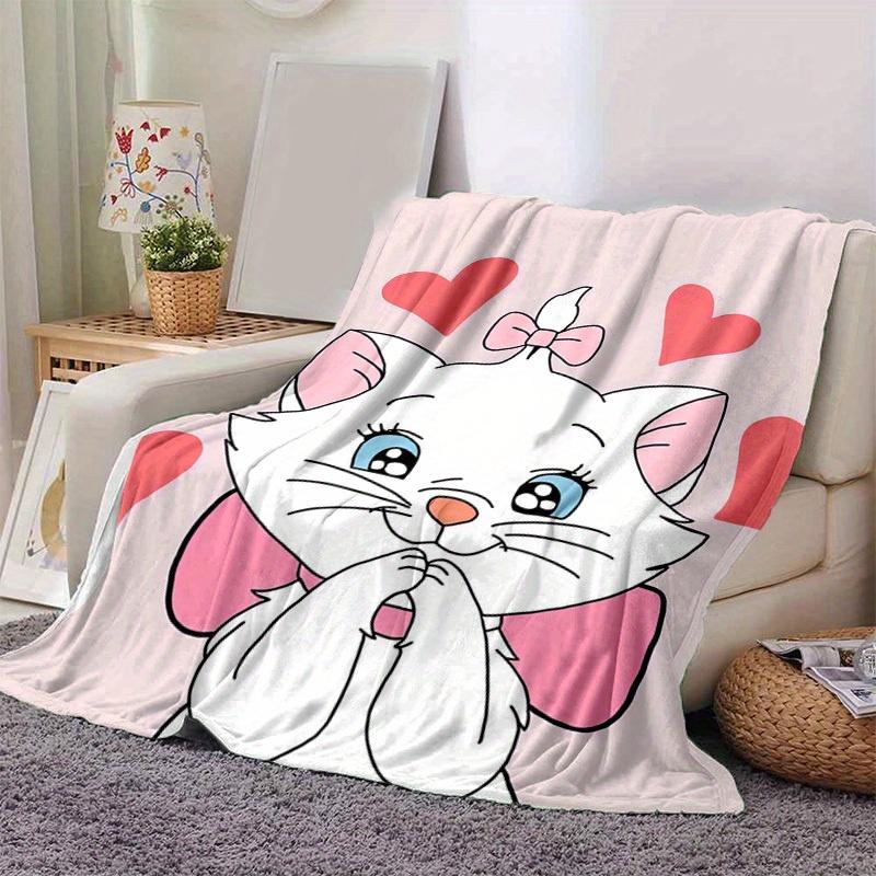 1PC Cute Cartoon Marie Cat Design Blanket, Seasonal Universal, Home Decoration, Throw Blankets, Soft Flannel Throw Blanket, Versatile & Cozy 100x150cm
1PC Cute Cartoon Marie Cat Design Blanket, Seasonal Universal, Home Decoration, Throw Blankets, Soft Flannel Throw Blanket, Versatile & Cozy 100x150cm