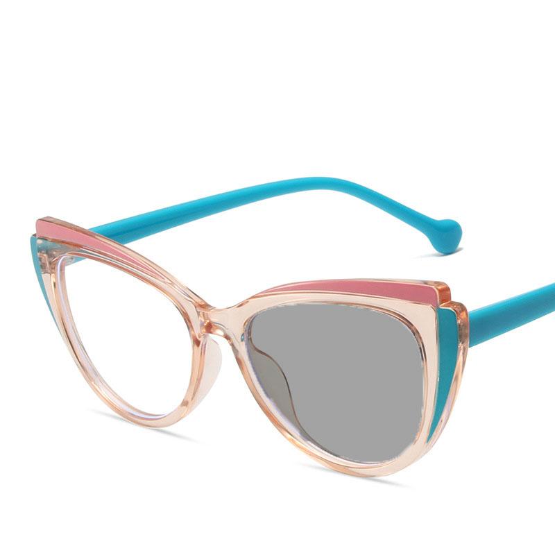 Outdoor Color Changing Reading Glasses Fashion Cat Eye Anti Blue Light Photochromic Far Sight Eyeglasses for Wome and Men +2.0 +100
Outdoor Color Changing Reading Glasses Fashion Cat Eye Anti Blue Light Photochromic Far Sight Eyeglasses for Wome and Men +2.0 +100