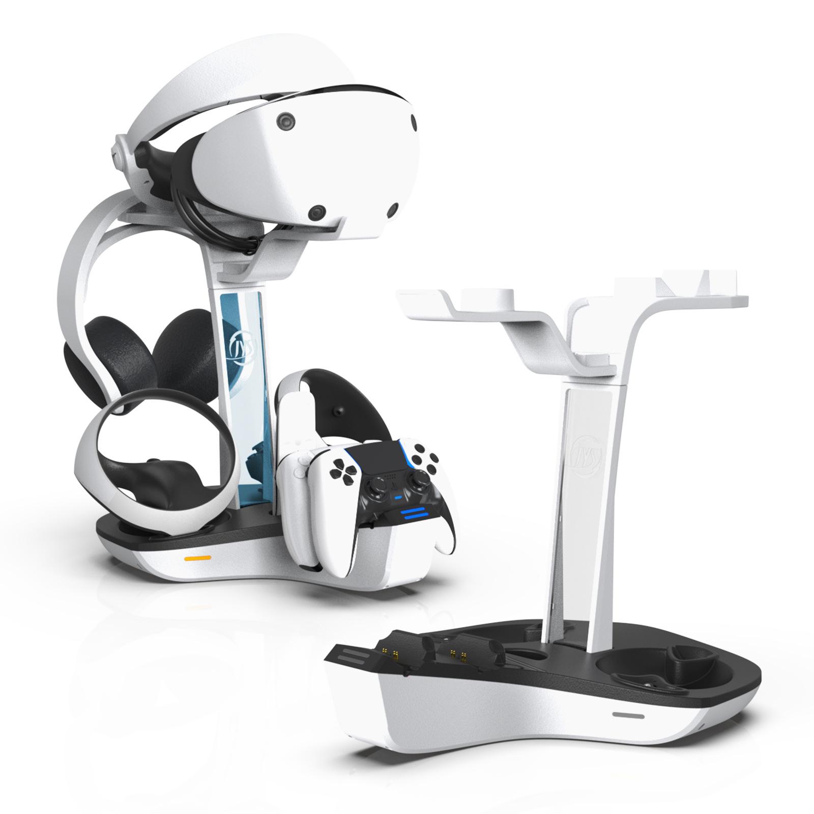 JYS JYS-P5156 Зарядна підставка з дисплеєм для контролера Sony PS VR2/PS5/PS5 DualSense Edge, док-станція для зарядки VR-гарнітури з RGB-підсвічуванням
JYS JYS-P5156 Зарядна підставка з дисплеєм для контролера Sony PS VR2/PS5/PS5 DualSense Edge, док-станція для зарядки VR-гарнітури з RGB-підсвічуванням