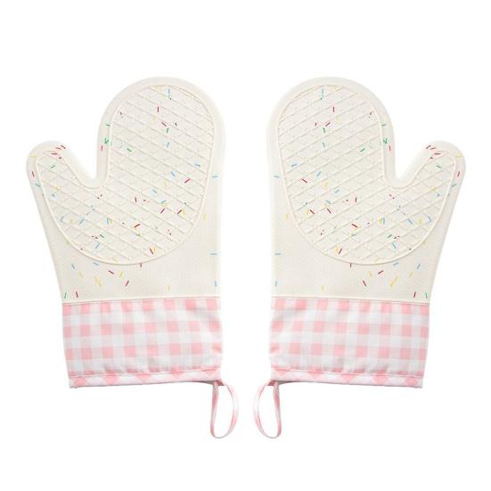 2Pcs Silicone Oven Mitts Heat Resistant Kitchen Gloves Thick Non-Slip Microwave Mitts for Baking Grilling Comfortable Cooking Gloves розовый
2Pcs Silicone Oven Mitts Heat Resistant Kitchen Gloves Thick Non-Slip Microwave Mitts for Baking Grilling Comfortable Cooking Gloves розовый