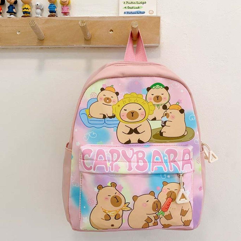 Большой вместительный рюкзак из нейлона Capybara, легкий рюкзак для школьников с изображением животных из мультфильмов, детский рюкзак Blue
Большой вместительный рюкзак из нейлона Capybara, легкий рюкзак для школьников с изображением животных из мультфильмов, детский рюкзак Blue