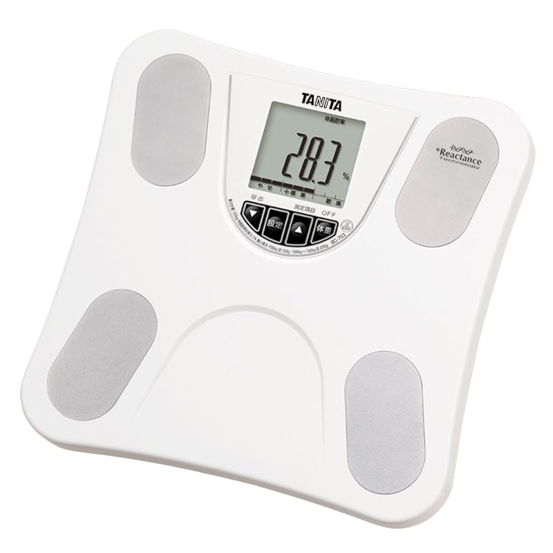 Tanita body composition analyzer BC-753-WH (white) Easy measurement with the riding pita function
Tanita body composition analyzer BC-753-WH (white) Easy measurement with the riding pita function