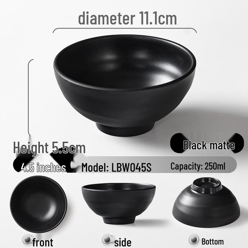 Круглая меламиновая миска А5 - Универсальная для риса, супа, приправ и хот-пота. Идеально для ресторанов и коммерческого использования.
Круглая меламиновая миска А5 - Универсальная для риса, супа, приправ и хот-пота. Идеально для ресторанов и коммерческого использования.