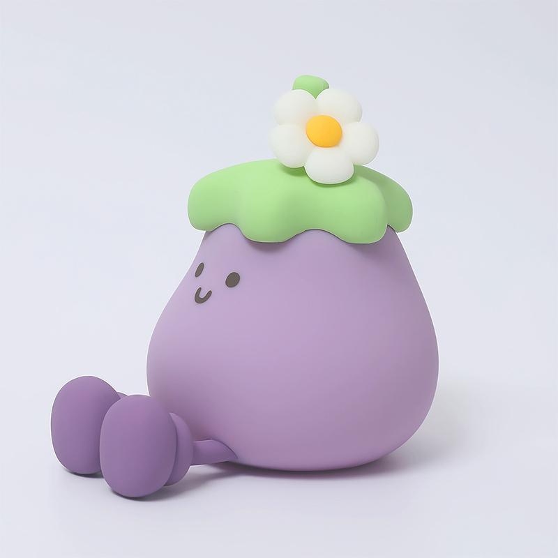 LED Cute Eggplant Night Light Dimmable Nursery Eggplant Lamps Super Squishy Silicone USB Rechargeable Touch Control Night Lamp
LED Cute Eggplant Night Light Dimmable Nursery Eggplant Lamps Super Squishy Silicone USB Rechargeable Touch Control Night Lamp