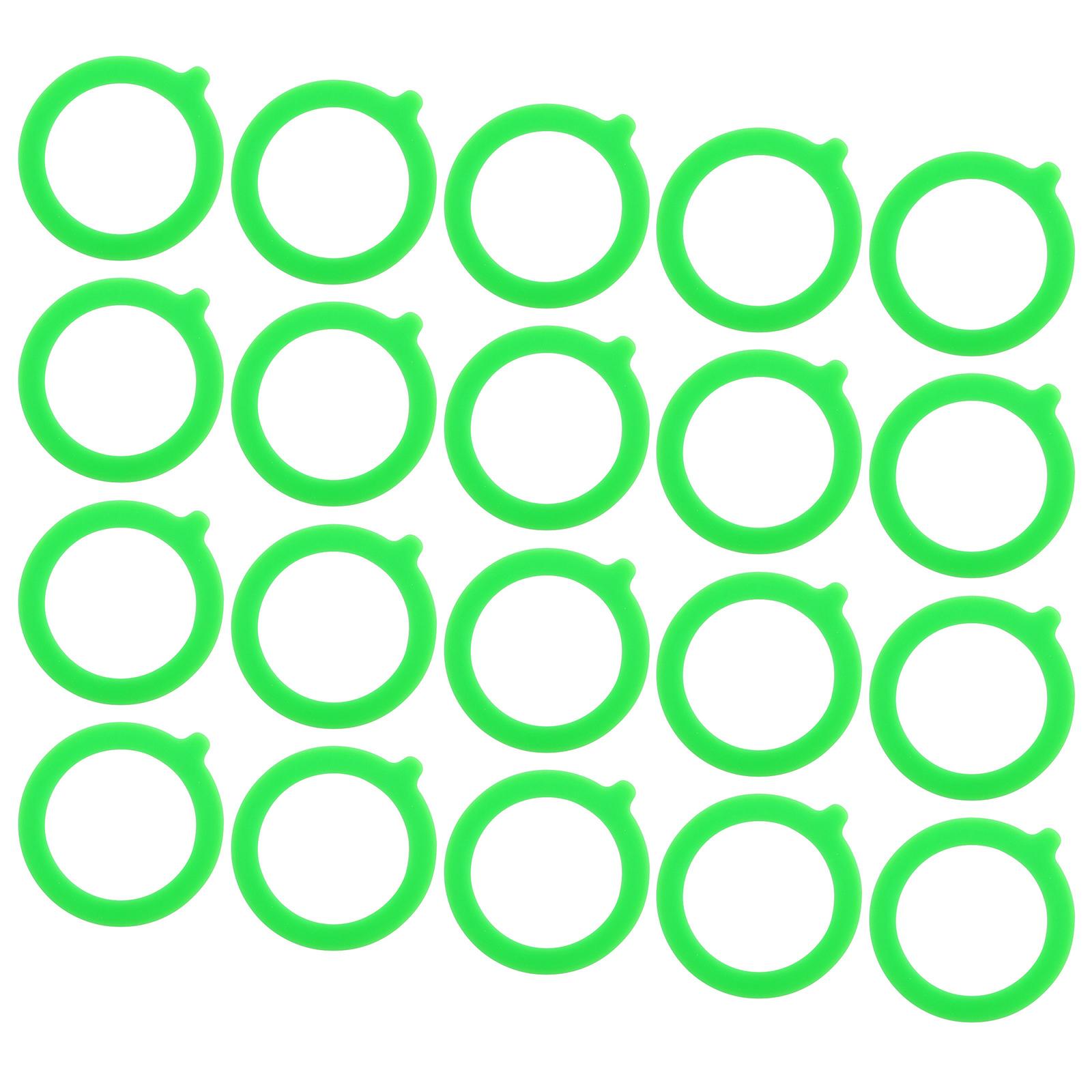 20 шт. уплотнительных колец для банок, герметичная силиконовая сменная прокладка, герметичные уплотнительные кольца для обычной консервной банки зелёный
20 шт. уплотнительных колец для банок, герметичная силиконовая сменная прокладка, герметичные уплотнительные кольца для обычной консервной банки зелёный