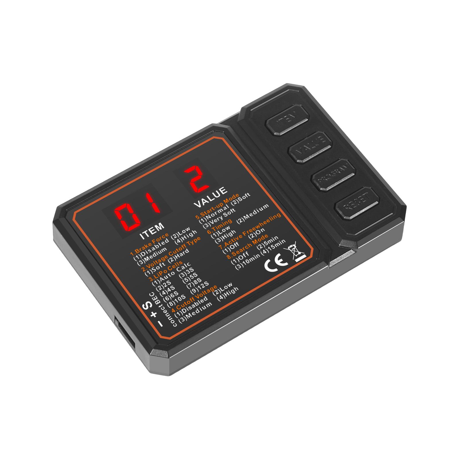 Programming Card for RC Cars Helicopter and RC Model Settings Portable Brushless ESC Speed Controller Programming Card
Programming Card for RC Cars Helicopter and RC Model Settings Portable Brushless ESC Speed Controller Programming Card