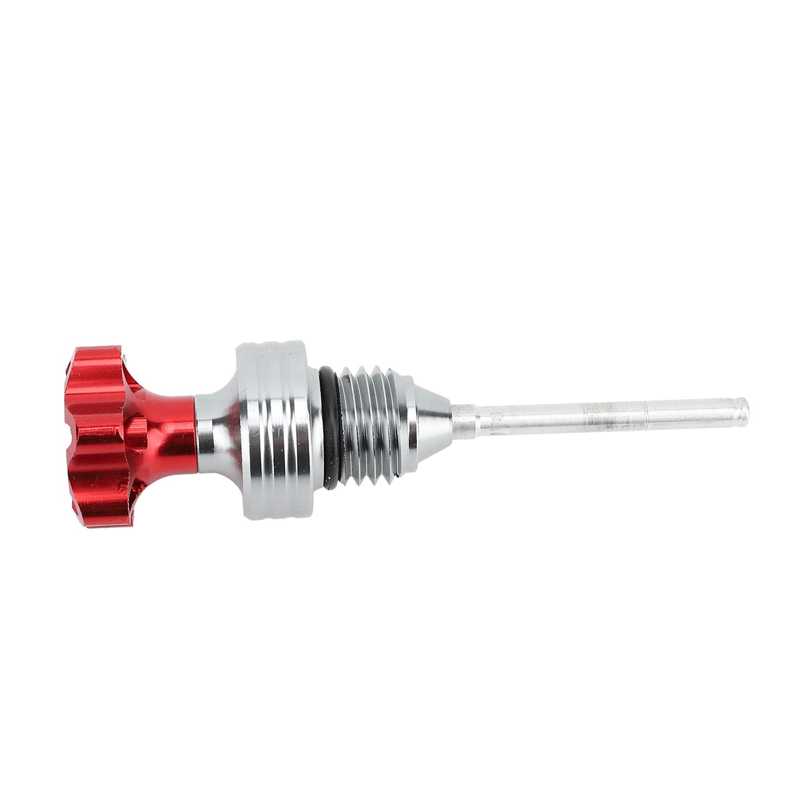 4.3in Motorcycle Engine Oil Fuel Dipstick Gauge Meter Aluminum Alloy for Chinese 125 ATV Go Kart Scooter Engine
4.3in Motorcycle Engine Oil Fuel Dipstick Gauge Meter Aluminum Alloy for Chinese 125 ATV Go Kart Scooter Engine