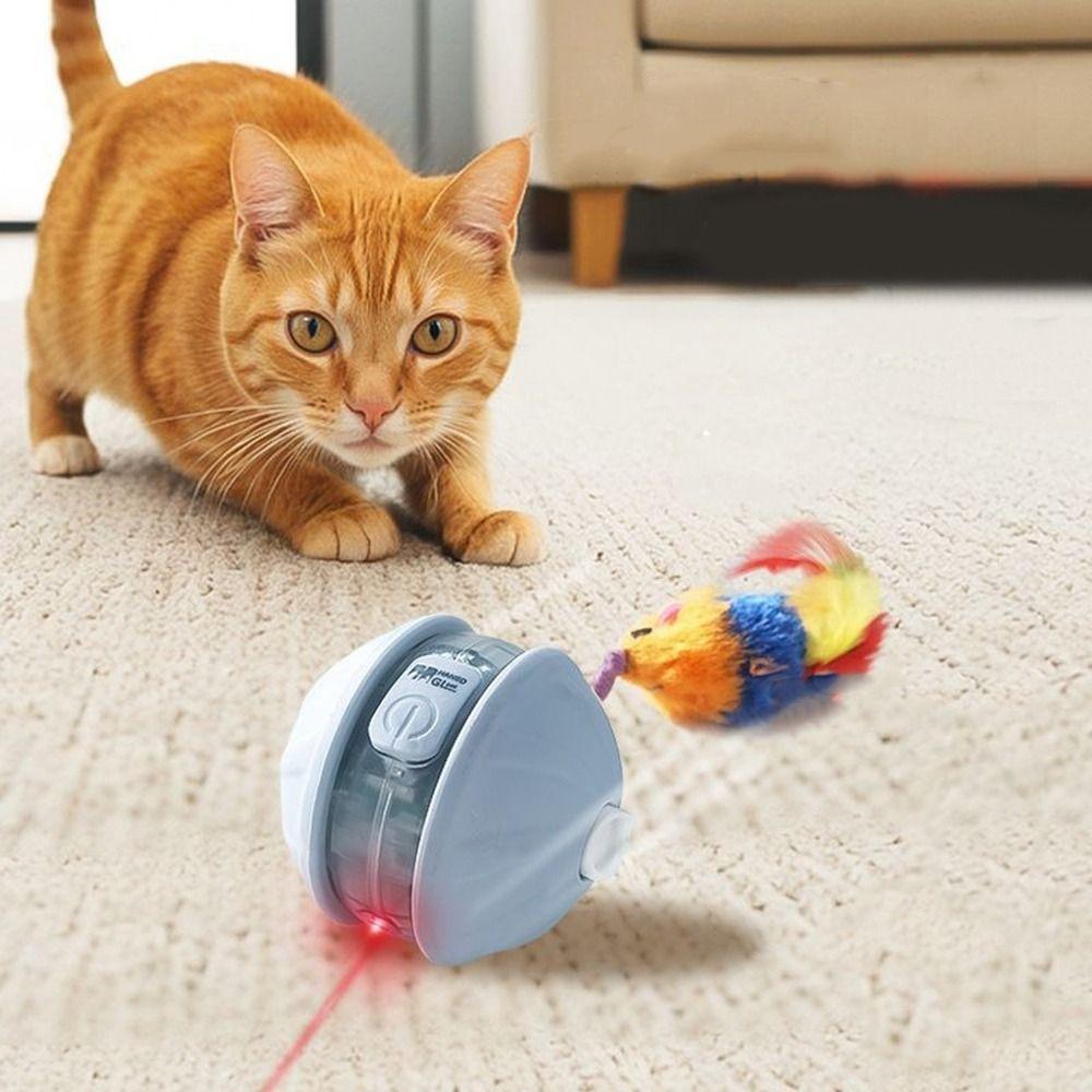Imitate Mouse Cat Infrared Interactive Ball USB Rechargeable Smart Rolling Cat Toys Relax синій
Imitate Mouse Cat Infrared Interactive Ball USB Rechargeable Smart Rolling Cat Toys Relax синій