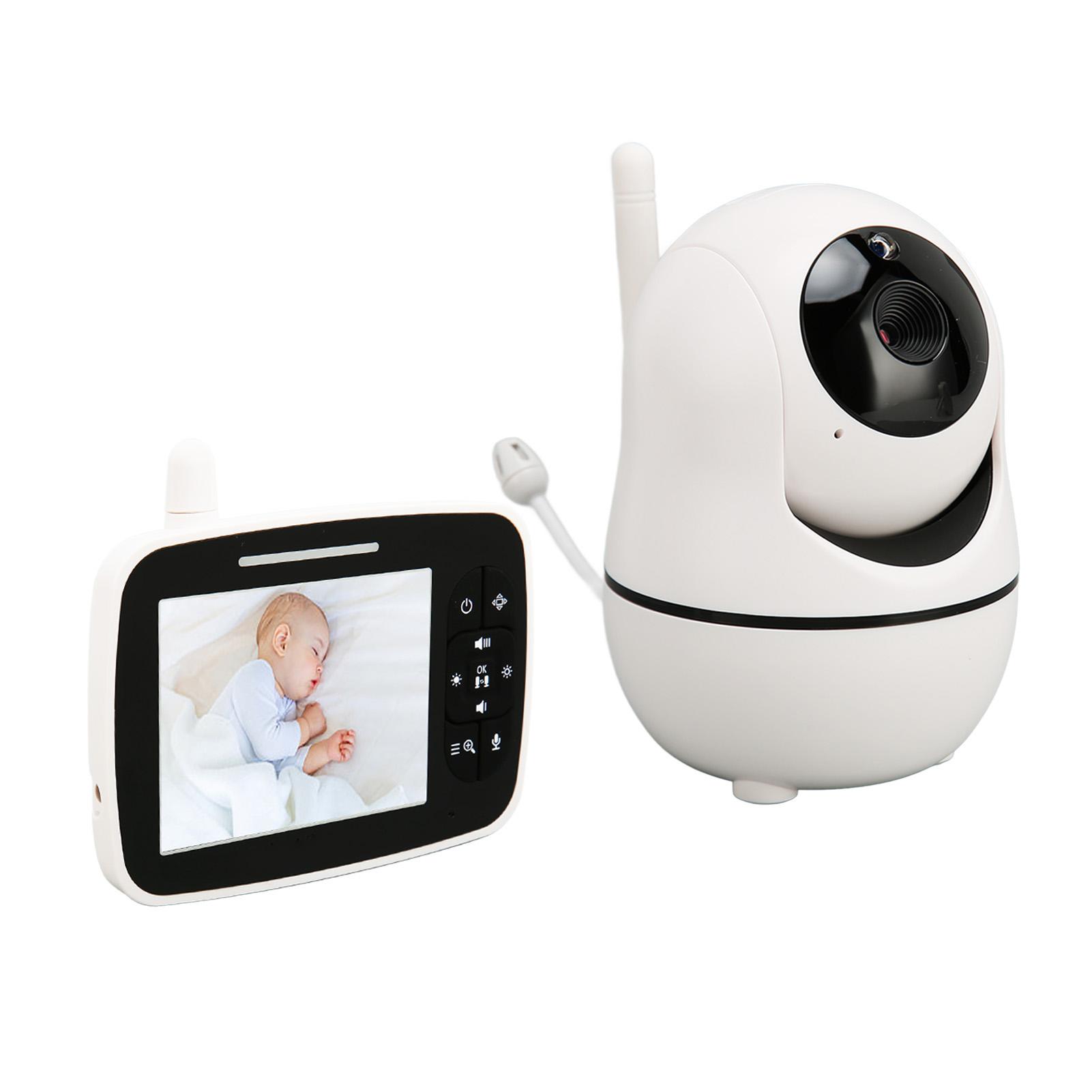 Беспроводной детский монитор с камерой, ЖК-экраном 3,5 дюйма, 2,4 ГГц, Wi-Fi, ночное видение, 2 направления, 100‑240 В US Plug