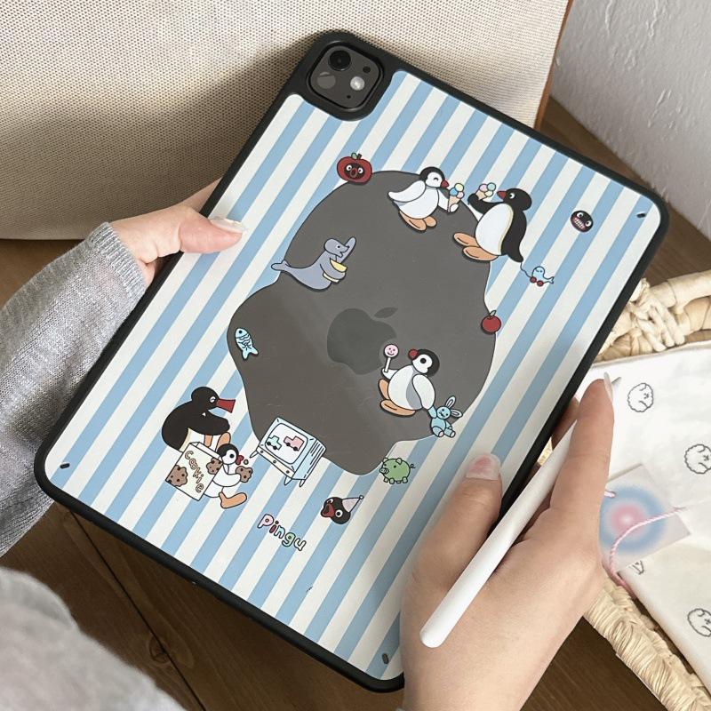 Black Striped Penguin iPad Air 5 & iPad 10th Gen Case iPad mini6/7 (8.3 inches)
Black Striped Penguin iPad Air 5 & iPad 10th Gen Case iPad mini6/7 (8.3 inches)