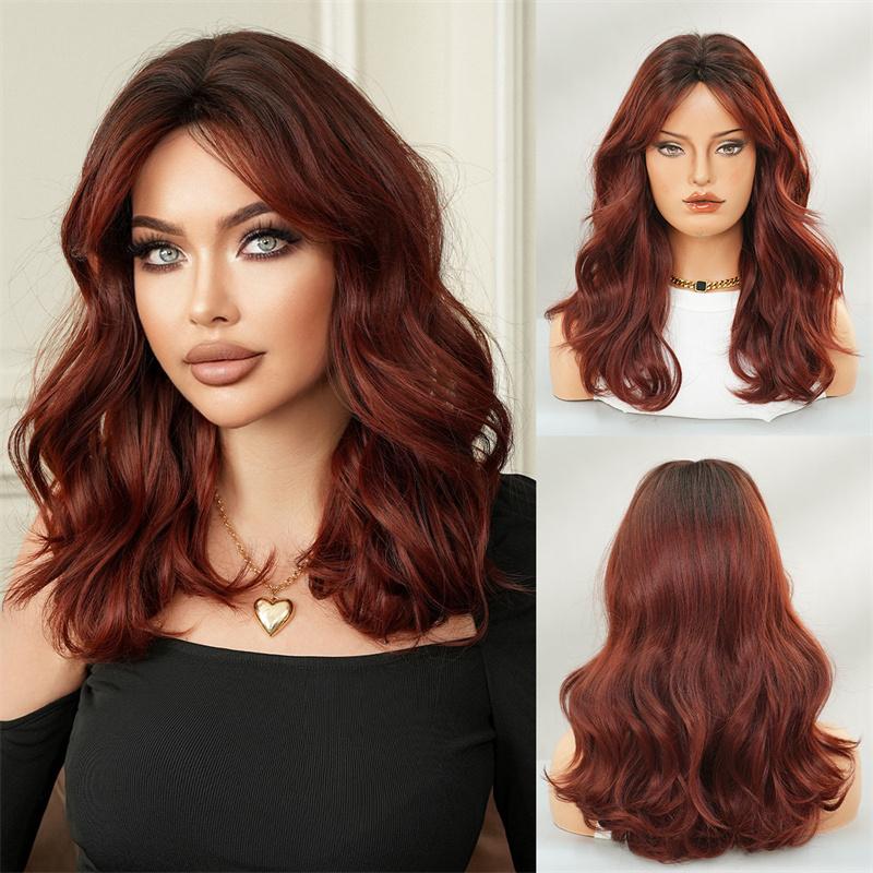 Long Curly Wig with Bangs Female Wig Natural Body Wave Wig for Women Daily Cosplay Halloween Party
Long Curly Wig with Bangs Female Wig Natural Body Wave Wig for Women Daily Cosplay Halloween Party