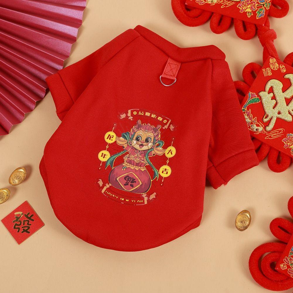 Polyester Dragon Cats Coat Chinese Style Puppy Sweatshirt New Year Dog Hoodies Spring Festival XXL-F
Polyester Dragon Cats Coat Chinese Style Puppy Sweatshirt New Year Dog Hoodies Spring Festival XXL-F
