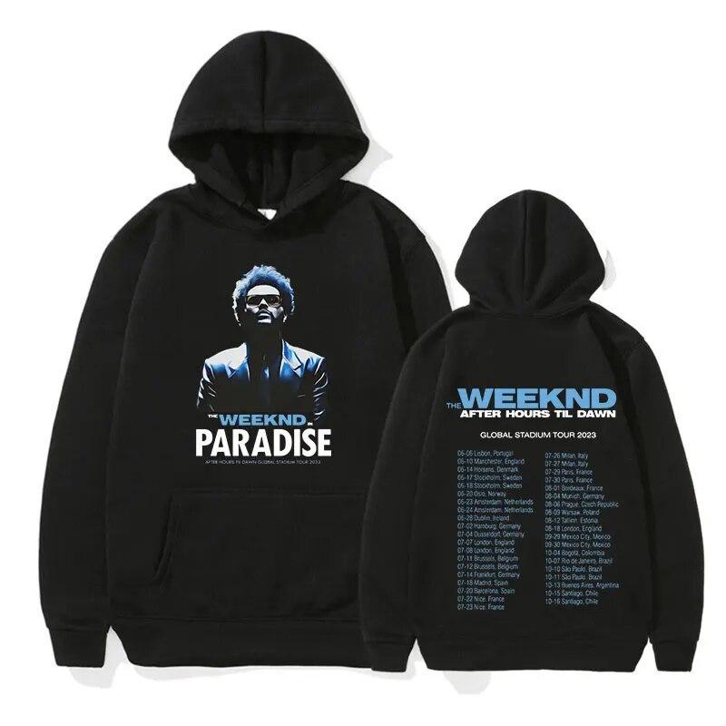 Singer The Weeknd Hoody After Hours Til Dawn Tour 2023 Hip Hop Trend Sweatshirt Unisex Women Fashion Retro Hoodies Loose Streetwear
Singer The Weeknd Hoody After Hours Til Dawn Tour 2023 Hip Hop Trend Sweatshirt Unisex Women Fashion Retro Hoodies Loose Streetwear