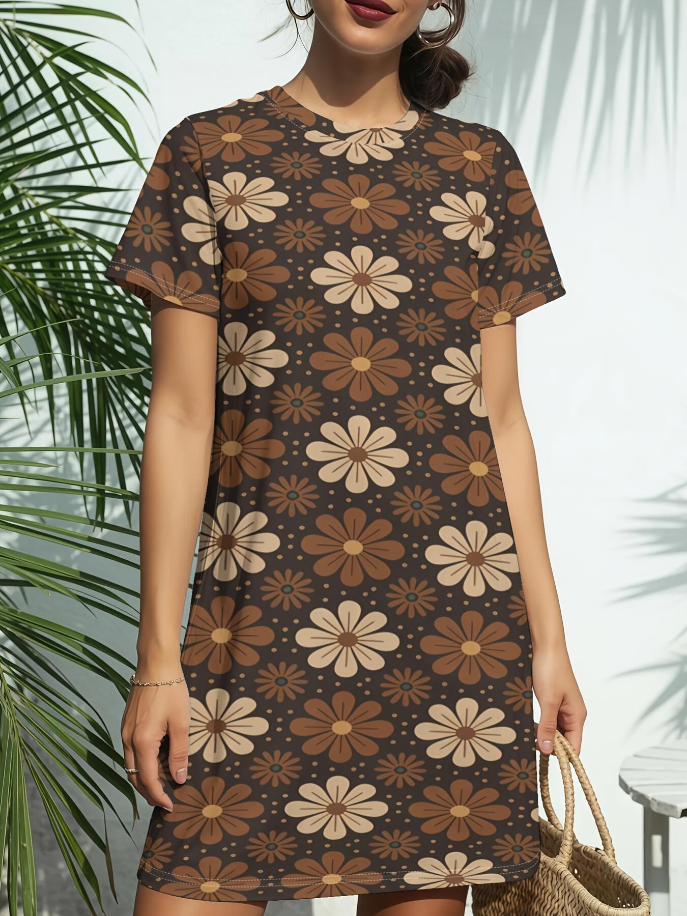 Introducing The Retro Brown Vines a New Women S Short-Sleeve T-Shirt Dress Featuring a Round Neck. This Stylish Piece Showcases an American Trendy Dig 9XL дубильная кора
Introducing The Retro Brown Vines a New Women S Short-Sleeve T-Shirt Dress Featuring a Round Neck. This Stylish Piece Showcases an American Trendy Dig 9XL дубильная кора