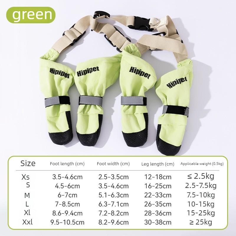 Dog Shoes Waterproof Puppy Shoe Cover Large Dog Anti-dirty Dust Pants Warm Reflective Pet Dog Foot Covers Non Slip Pet Product XS 2.5kg зелёный
Dog Shoes Waterproof Puppy Shoe Cover Large Dog Anti-dirty Dust Pants Warm Reflective Pet Dog Foot Covers Non Slip Pet Product XS 2.5kg зелёный