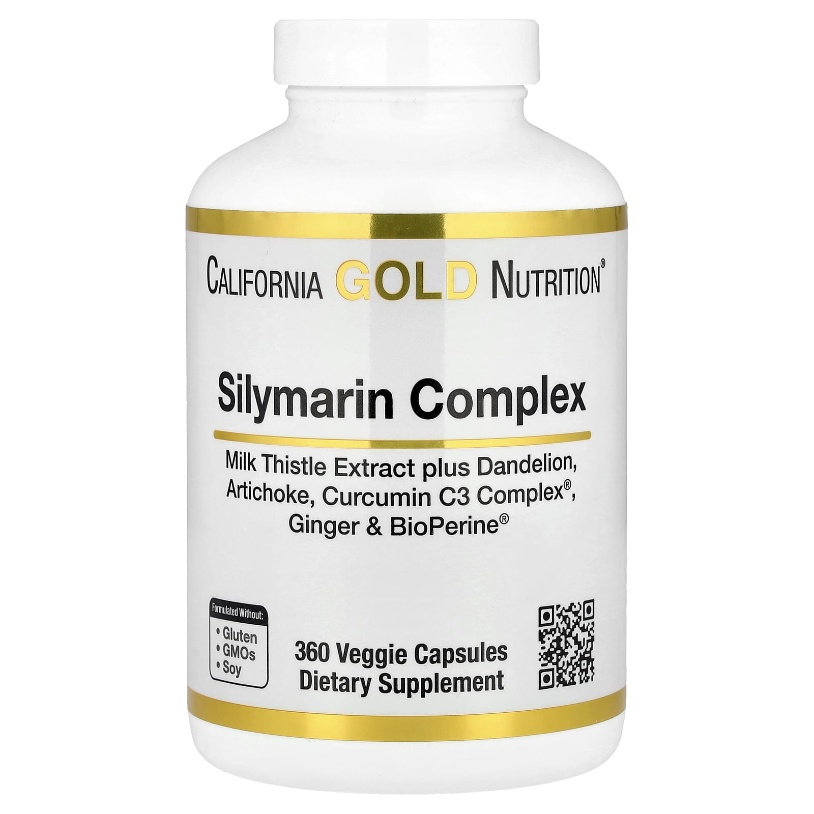 Silymarin Complex, Milk Thistle Extract, Dandelion, Artichoke, Ginger, Bioperine, 360 Veggie Capsules
Silymarin Complex, Milk Thistle Extract, Dandelion, Artichoke, Ginger, Bioperine, 360 Veggie Capsules