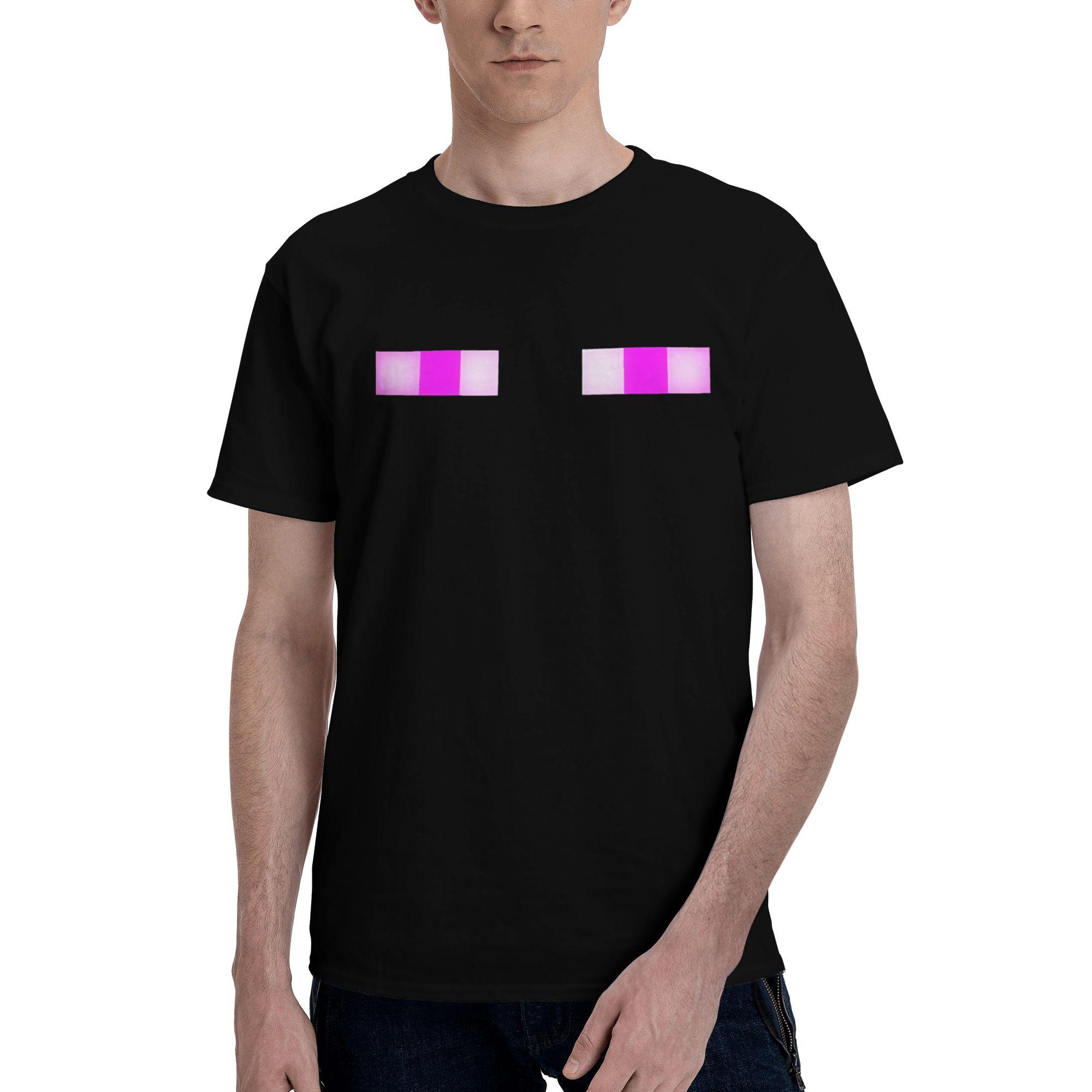 2026 New Enderman Eyes Game Cartoon Fun Print Tshirt Short Sleeve Streetwear Mens and Womens Tshirt Mens Top S
2026 New Enderman Eyes Game Cartoon Fun Print Tshirt Short Sleeve Streetwear Mens and Womens Tshirt Mens Top S