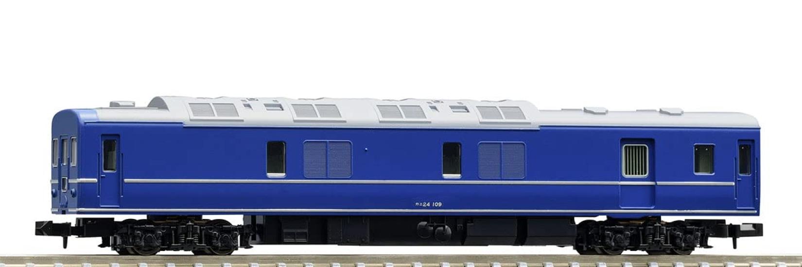 TOMIX N Gauge JNR Kani 24 100 Type Silver Belt M 9537 Railway Model Passenger Car
TOMIX N Gauge JNR Kani 24 100 Type Silver Belt M 9537 Railway Model Passenger Car
