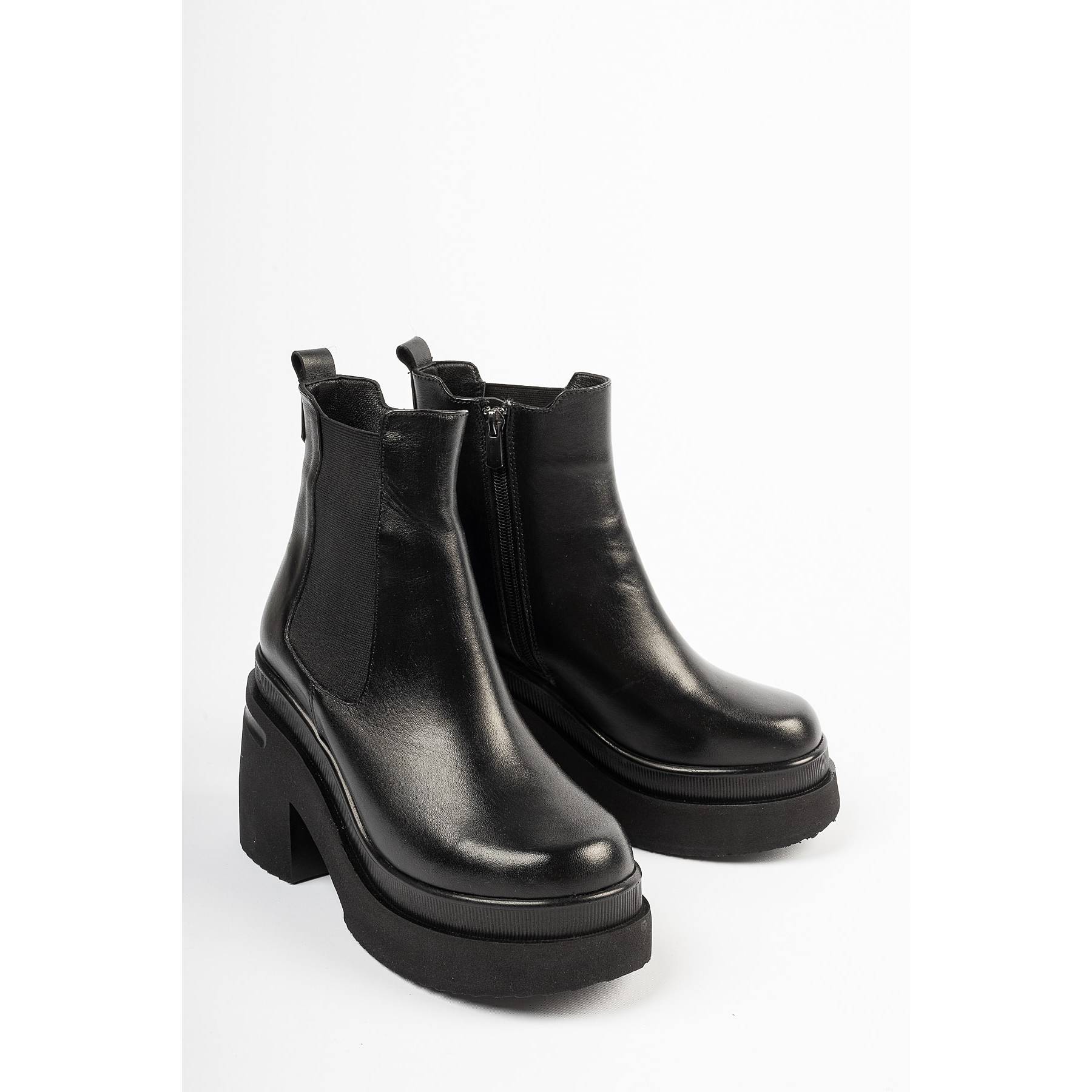 Женская мода Натуральная кожа Черные кожаные сапоги Повседневная обувь 36
Женская мода Натуральная кожа Черные кожаные сапоги Повседневная обувь 36