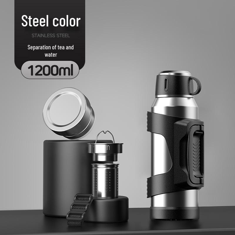 316 Stainless Steel Large Capacity Portable Travel Thermos Mug - Engravable Kettle for Hot Beverages No specification
316 Stainless Steel Large Capacity Portable Travel Thermos Mug - Engravable Kettle for Hot Beverages No specification